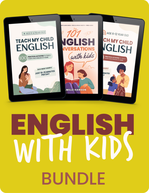 English with Kids Bundle - Learn English with Camille